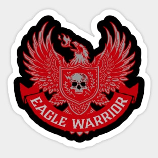 Eagle Warrior Sticker